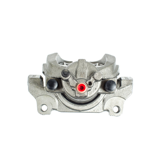 PowerStop OE Ford Fusion front left brake caliper with bracket, auto specialty high-performance brake component, part for 2013-2017 models.