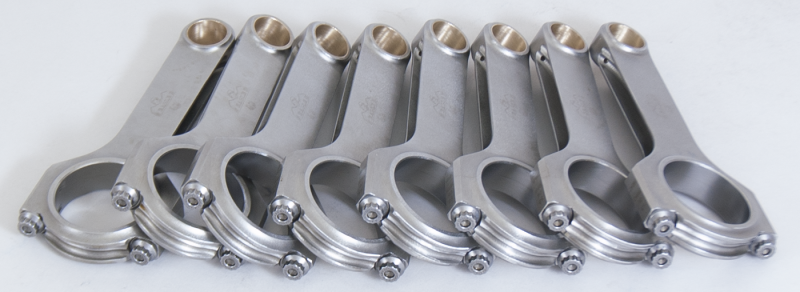 Eagle H-Beam Connecting Rods for Chrysler 5.7/6.1L Hemi engine, set of 8, with .984 pin and 6.243-inch length.