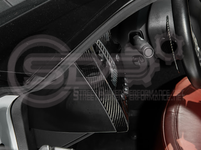 2014-2019 CHEVROLET CORVETTE C7 | DRY CARBON FIBER DRIVER SIDE INSTRUMENT PANEL TRIM COVER