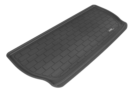 3D MAXpider black rubber cargo liner for Buick and Chevrolet Enclave and Traverse SUVs, 2008-2017, durable floor protection.
