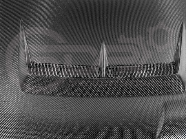 2023-UP HONDA CIVIC FL5 TYPE-R | JDM VARIS STYLE CARBON FIBER FRONT VENTED HOOD