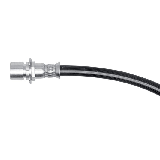 DFC rear left brake hose for Cadillac CTS 2008-2015, part of the brake line kit, showing the flexible rubber brake line.