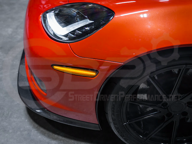 2005-2013 Chevrolet Corvette C6 | Amber Light LED Side Fender Markers Pair (Front and / or Rear) {Clear, Amber, Red, or Smoke Lenses}