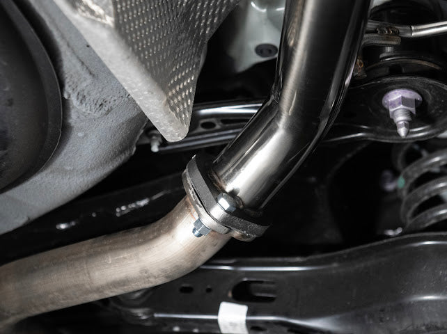 2018-2024 Toyota Camry SE FWD | T-304 Muffler Delete Single Exit Axle Back Exhaust (Chrome or Burnt Blue Tips)