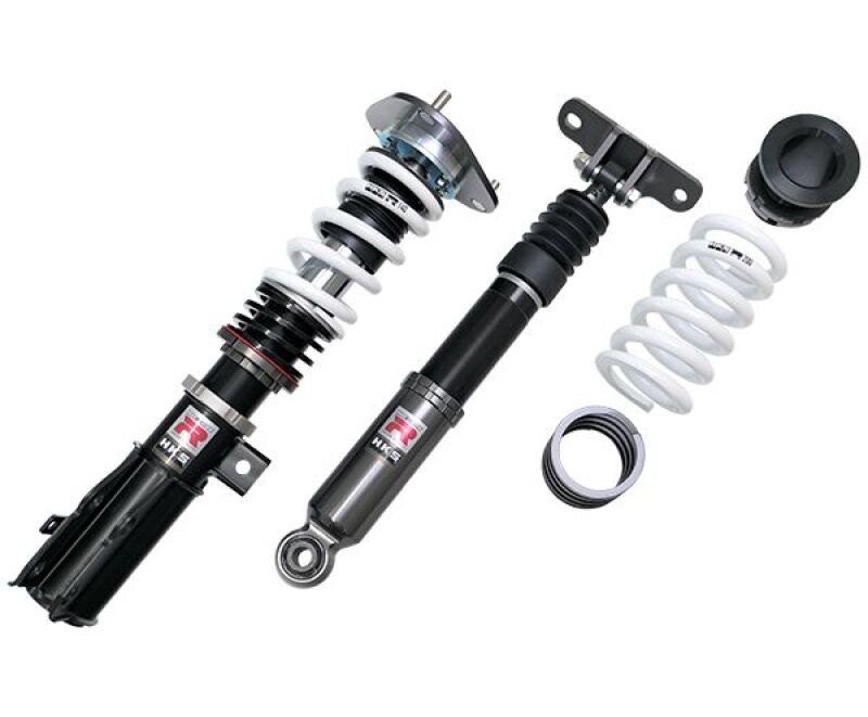 HKS Hipermax R coilover kit for GZEA14H, front and rear suspension components with adjustable dampers and springs