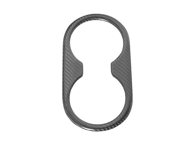 2020-UP TESLA MODEL 3 & Y CARBON FIBER INTERIOR REAR WATER CUP FRAME