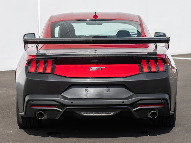 2024-Up Ford Mustang S650 | Factory Style PRIMED BLACK Rear Bumper Cover Replacement