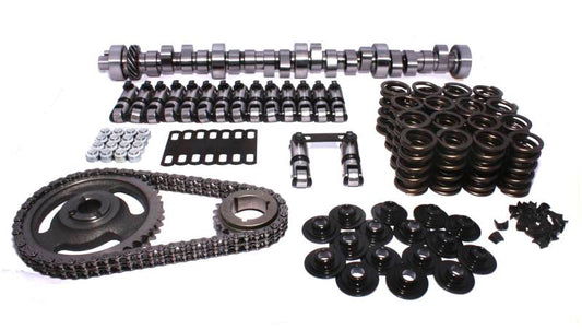 COMP Cams camshaft kit FF 280R with high-performance camshafts for automotive engine upgrade, detailed metal components visible.