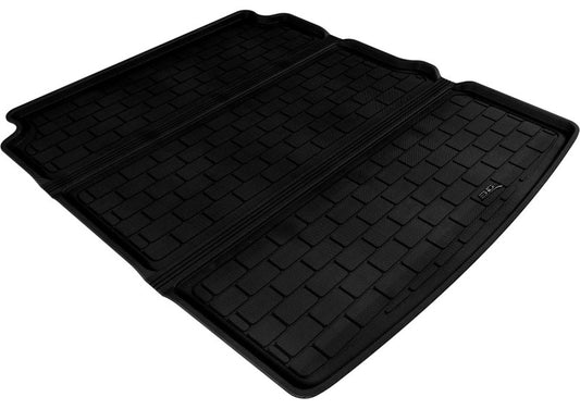 Black 3D MAXpider cargo liner for 2012-2019 Volkswagen Passat, rubber floor mat with textured surface for protection and durability.