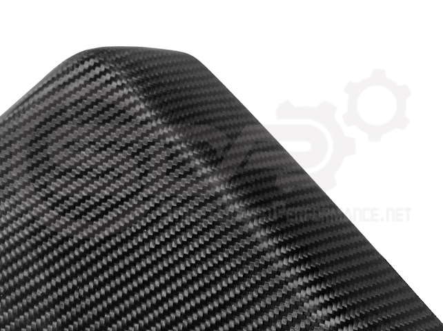 2024-Up Tesla Cybertruck | Factory Style Carbon Fiber Side Mirror Covers Pair