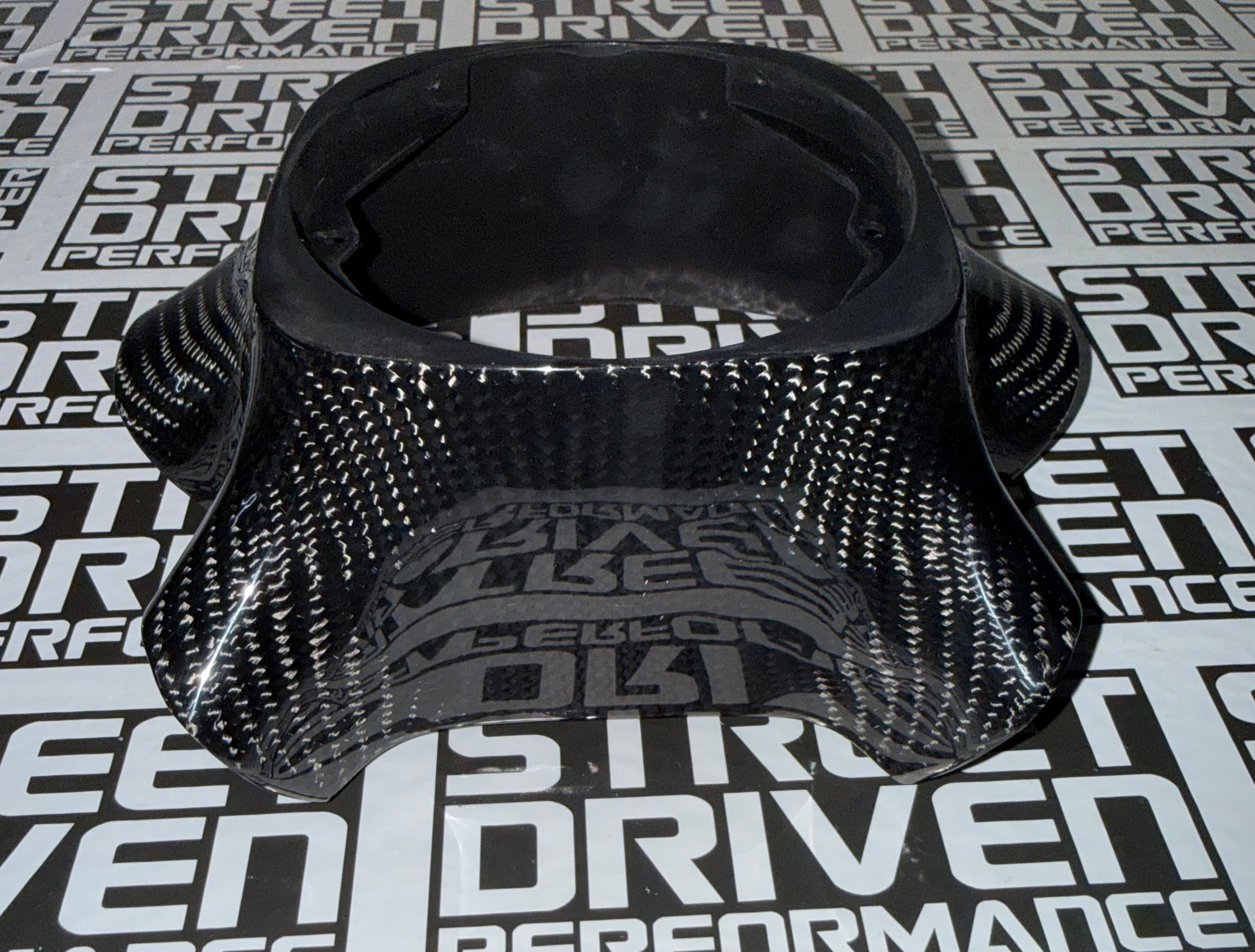 2003 - 2008 TBSS Trailblazer, Chevrolet Silverado / GMC Sierra (1500, 2500, & 3500) & H2 Hummer - Carbon Fiber Steering Wheel Rear Back Cover Replacement (IN STOCK READY TO SHIP)