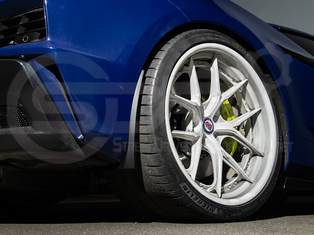 2023-UP CORVETTE C8 E-RAY, Z06, & ZR1 | XL EXTENDED REAR MUD FLAPS SPLASH GUARD PAIR