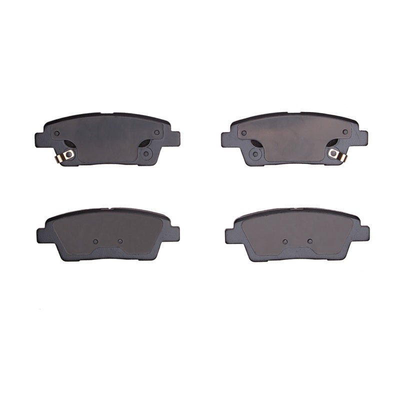 R1 Concepts Genesis G80 rear ceramic brake pads, OE quality, designed for R1 10-17 model, shown in image.