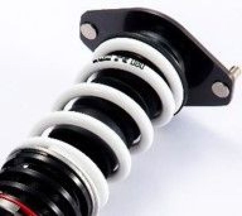 HKS HIPERMAX R GZEA14H coilover suspension kit installed on a vehicle, showcasing the adjustable shock absorbers and coil springs.