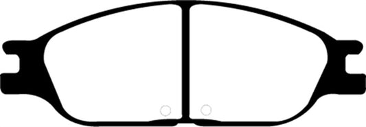 EBC Ultimax2 front brake pads for Ford Windstar 1999-2000, OE style, designed for reliable braking performance.