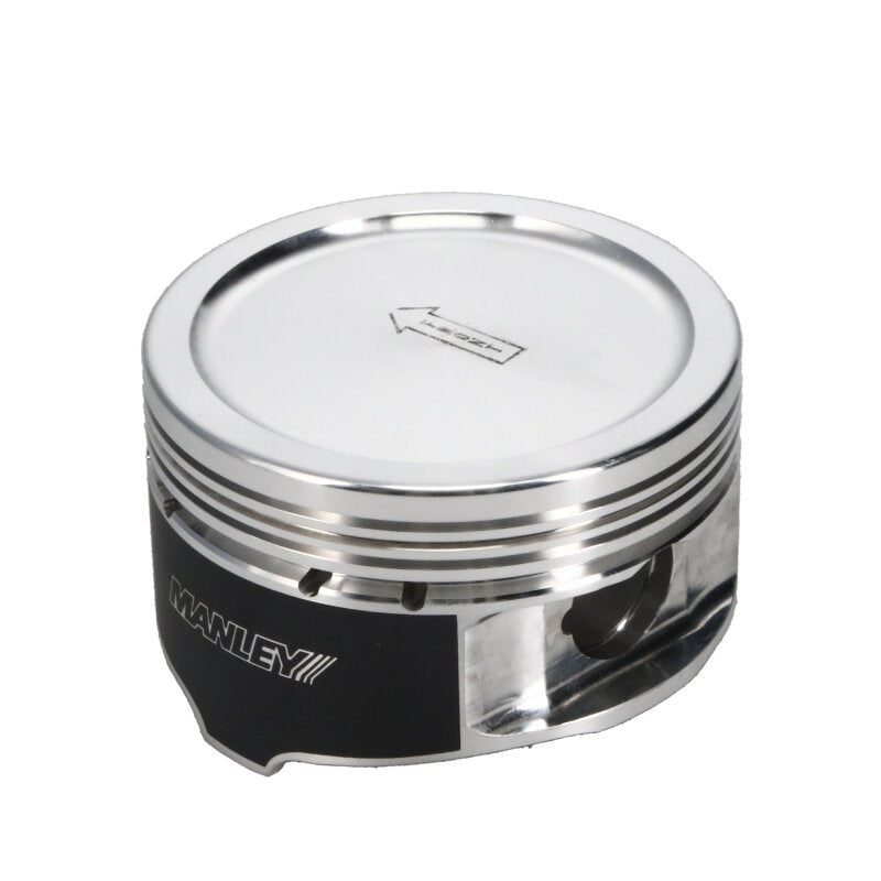 Manley Performance forged Ford 4.6L V8 piston set with 3.572-inch bore and 1.200-inch compression height, 11cc dish.