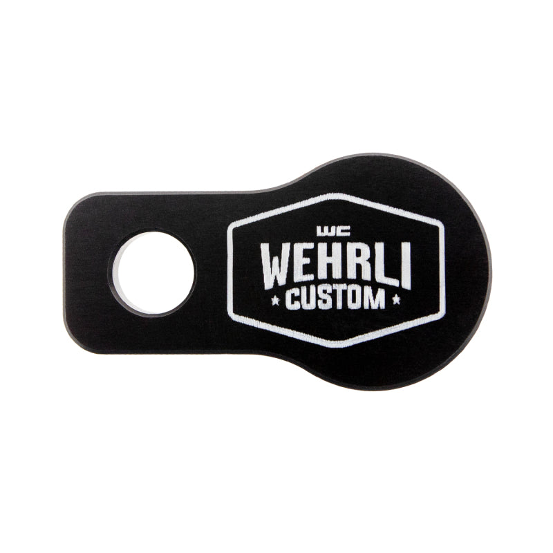 Wehrli Duramax coolant bypass kit with plug, designed for vehicle coolant systems, shown in the image.