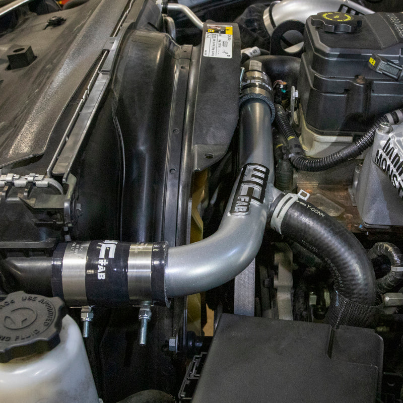 Wehrli 13-15 Dodge Cummins 6.7L w/Dual Radiator Upper Coolant Pipe - Semi Gloss Black