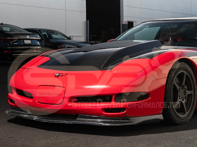 *IMPERFECTION / DISCOUNTED* 1997-2004 CHEVROLET CORVETTE C5 CARBON FIBER FRONT COWL HOOD