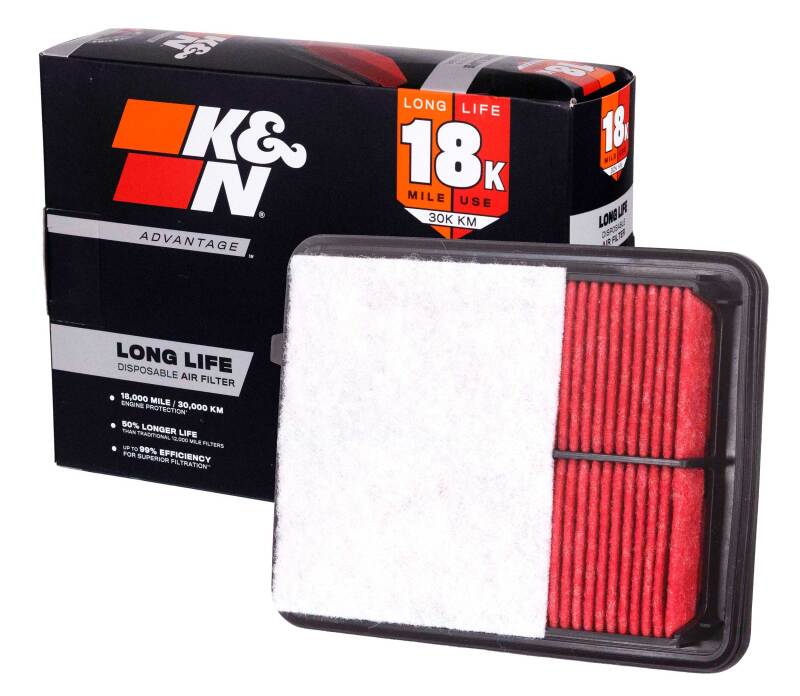 K&N X-Stream Top Assembly air filter with 5-1/8 inch flange, 11-inch outer diameter, and 6-1/4 inch height for universal fit