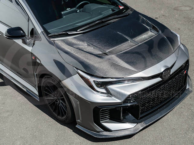 2023-UP TOYOTA GR COROLLA | JDM VRS STYLE FRONT AIR VENTED HOOD