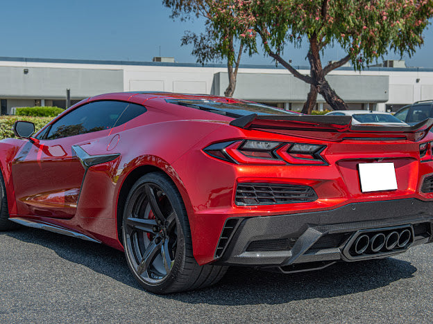 2023+ CHEVROLET CORVETTE C8 Z06 |REAR DIFFUSER SIDE VENT COVER PAIR