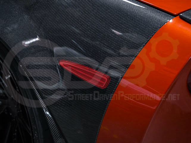 2005-2013 Chevrolet Corvette C6 | Amber Light LED Side Fender Markers Pair (Front and / or Rear) {Clear, Amber, Red, or Smoke Lenses}