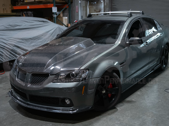 2008-2009 Pontiac G8 | Front Clear / Amber / or Smoke Lens Amber Light LED Side Markers Pair