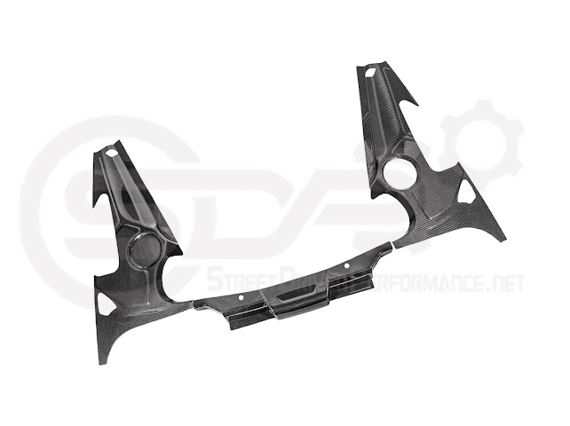 2025-Up Corvette C8 ZR1 | CARBON FIBER Engine Bay Trim Panel Cover Pair