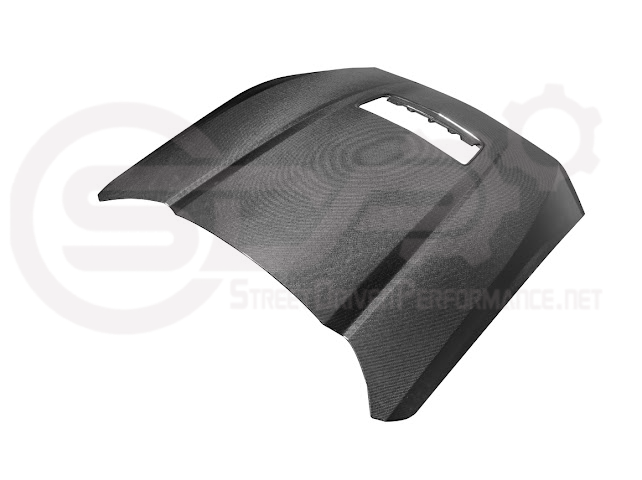 *IMPERFECTION / DISCOUNTED* 2024-Up Ford Mustang S650 | Factory Style CARBON FIBER Front Hood (NO VENT)