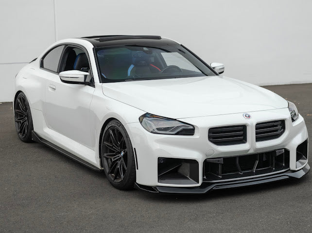 2023-Up BMW G87 M2 | Factory Style Carbon Fiber Front Upper Grille Replacement