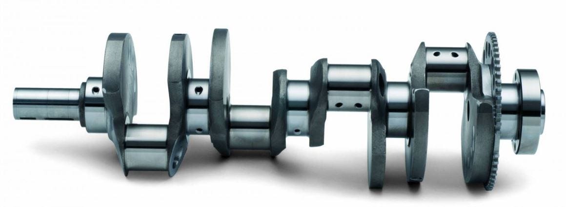 CHEVROLET PERFORMANCE LS CRANKSHAFT - 3.622" STROKE - 58X RELUCTOR - 12736808