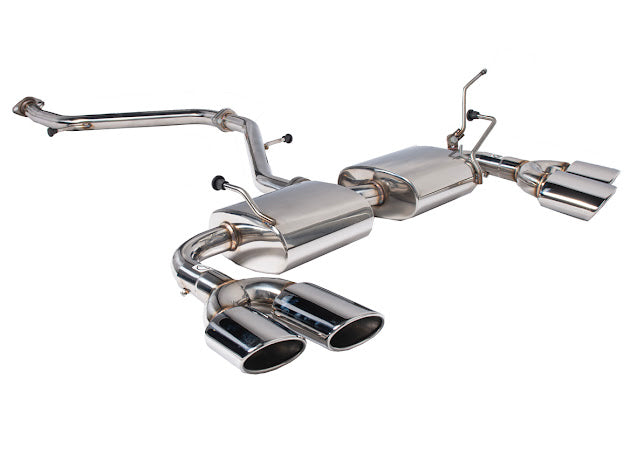 2019-PRESENT TOYOTA COROLLA HATCHBACK QUAD TIPS CAT BACK EXHAUST
