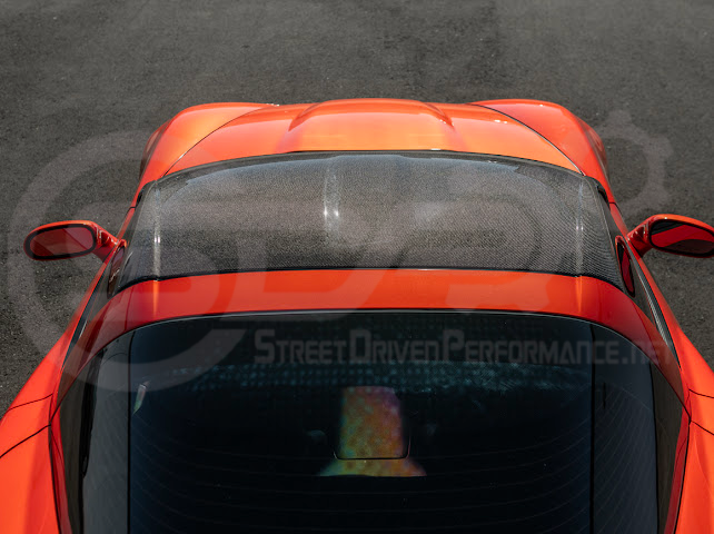 *IMPERFECTION / DISCOUNTED* 2005-2013 CORVETTE C6 | CARBON FIBER TOP TARGA ROOF PANEL