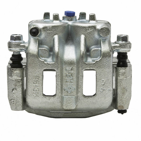 Silver zinc coated DFC OE front brake caliper for Mitsubishi Montero 00-06, premium quality automotive brake component.