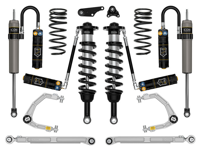 ICON 24 Tacoma 1.25-3in Stage 9 Suspension System Billet With Triple Rate Spring