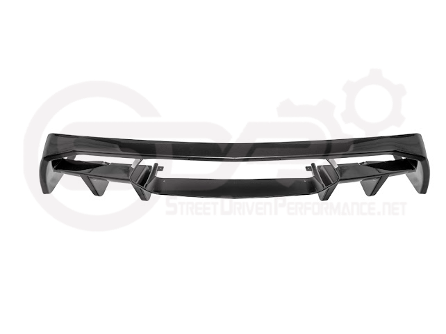 2023-UP CORVETTE C8 Z06 | GLOSSY BLACK REAR BUMPER FINNED DIFFUSER