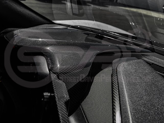 2020-2025 CHEVROLET CORVETTE C8 | DRY CARBON FIBER UPPER DASH INSTRUMENT PANEL
