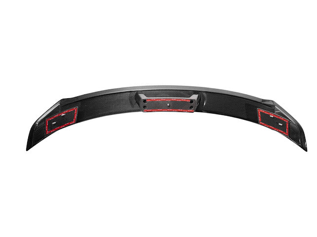 2024-Up Ford Mustang S650 | GT Style CARBON FIBER Rear Trunk Lid Wing & Spoiler Panel