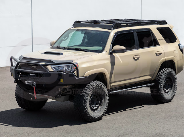 2010-2024 Toyota 4Runner | Carbon Steel Black Top Roof Rack Cargo Carrier