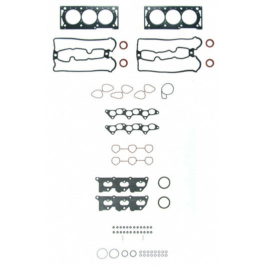 Fel-Pro Saab 9-5 HS 26173 PT-2 PermaTorque engine cylinder head gasket set, showing detailed gaskets and packaging.