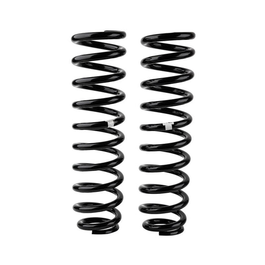 Old Man Emu ARB coilover front coil spring, WK2 model, showing a close-up of the coil spring installed on a vehicle suspension system.