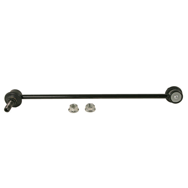 Moog front right sway bar endlink for Honda Ridgeline 2017-2022, showing the durable metal component with bushings.
