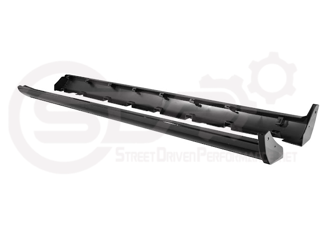 2010-2014 FORD S197 MUSTANG | GT500 STYLE SIDE SKIRTS EXTENSION PAIR ROCKER PANELS GROUND EFFECTS