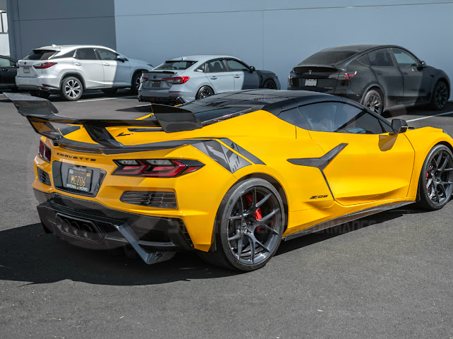 2023-UP CHEVROLET CORVETTE C8 Z06 & E-RAY | SDP PERFORMANCE TRACK STYLE SIDE SKIRTS ROCKER PANEL GROUND EFFECTS