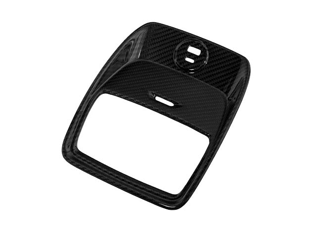 2021-Up Ford Mustang Mach-E |INTERIOR Carbon Fiber Rear AC Outlet Panel Cover