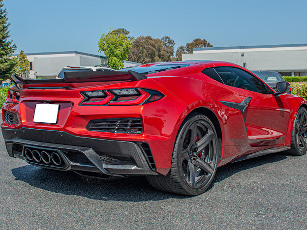 2023+ CHEVROLET CORVETTE C8 Z06 |REAR DIFFUSER SIDE VENT COVER PAIR