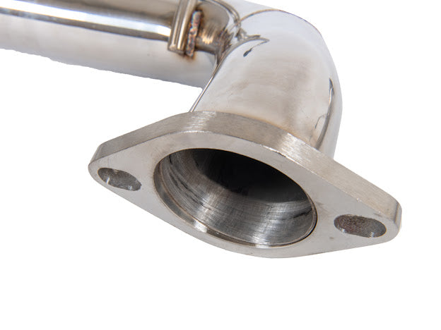 2015-2021 SUBARU WRX STI | MUFFLER DELETE QUAD TIPS CAT-BACK EXHAUST WITH BURNT BLUE TIPS