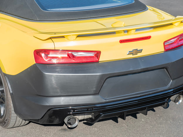 2016-2018 CAMARO ZL1 PACKAGE REAR BUMPER COVER REPLACEMENT & DIFFUSER