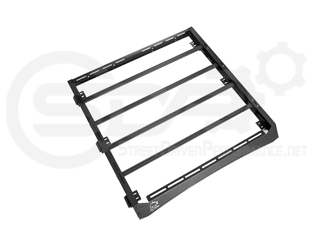 2018-UP JEEP WRANGLER JL & 2020-PRESENT JEEP GLADIATOR JT | CARBON STEEL BLACK TOP ROOF CARGO RACK (FULL & HALF LENGTH)